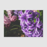 Blue Hyacinth II Spring Floral Tissue Paper