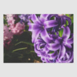 Blue Hyacinth II Spring Floral Tissue Paper