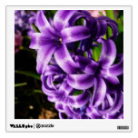 Blue Hyacinth II Spring Floral Wall Sticker
