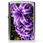 Blue Hyacinth II Spring Floral Zippo Lighter