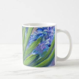 Blue hyacinths coffee mug