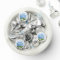 Blue Hydrangea and Circle Shower Favor