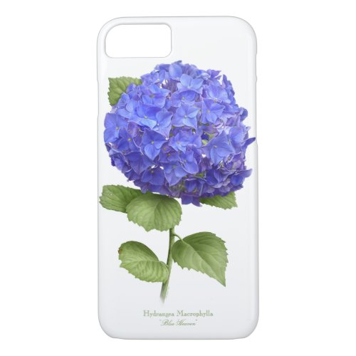 Blue Hydrangea iPhone 87 Case