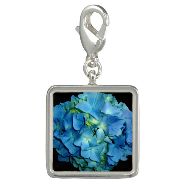 Blue Hydrangea Charm (Front)