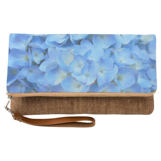 Blue Hydrangea Clutch (Front)