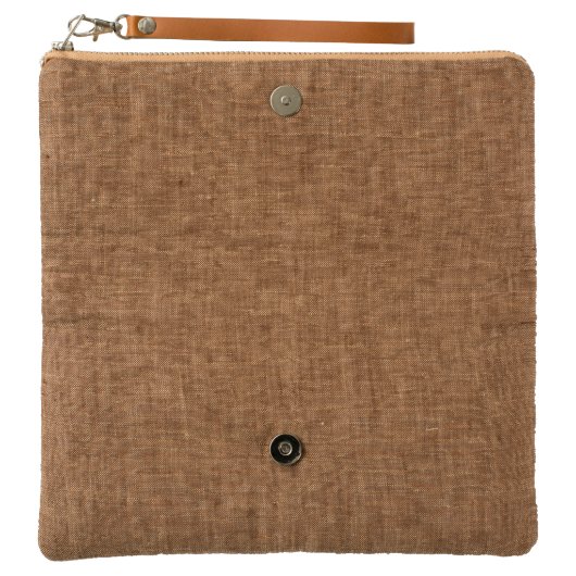 Blue Hydrangea Clutch (Inside Open)