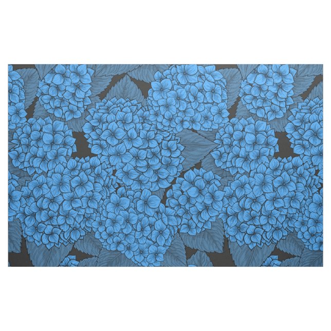 Blue hydrangea fabric (Fat Quarter)
