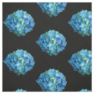 Blue Hydrangea Fabric