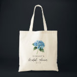 Blue Hydrangea Floral Bridal Shower Welcome Sign Tote Bag<br><div class="desc">Welcome guests with the timeless elegance of our Blue Hydrangea Floral Bridal Shower Welcome Sign Tote Bag. This versatile piece not only serves as a charming welcome sign adorned with delicate blue hydrangea blooms but also doubles as a practical tote bag for guests to carry essentials during the celebration. Whether...</div>