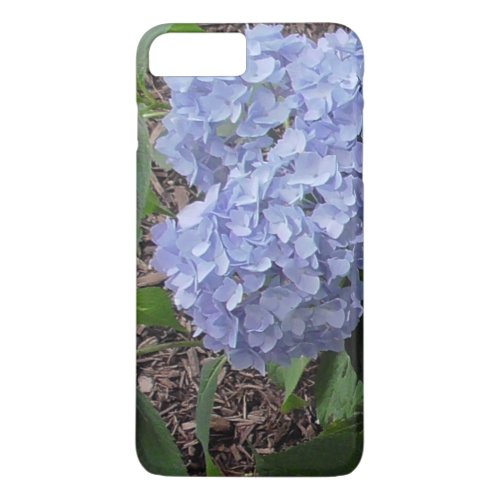 Blue Hydrangea Floral Phone Case