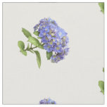 Blue Hydrangea Flower Fabric