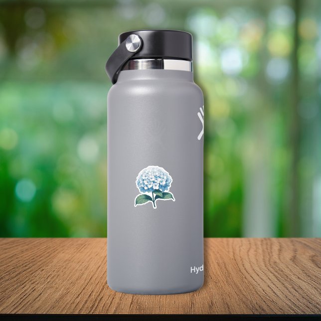 Blue Hydrangea Flower Pretty Garden Watercolor Sticker (Creator Uploaded)