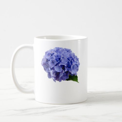 Blue Hydrangea Flower Spring Summer Coffee Mug