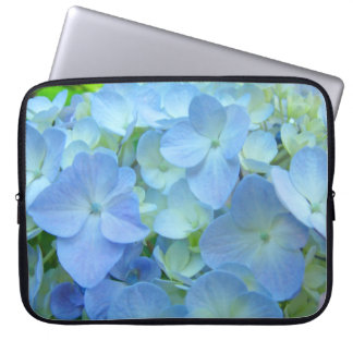 Blue Hydrangea Flowers Laptop sleeve Electronics
