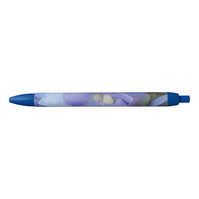 blue hydrangea flowers pen (Front)