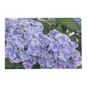 Blue Hydrangea Flowers Placemat