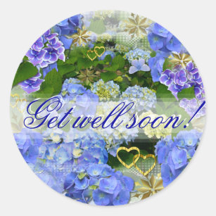 Get Well Soon Gifts for Women - Funny Flowers Sticker for Sale by  design880