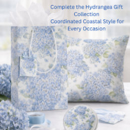 Blue Hydrangea Gift Bag | Wedding & Bridal Shower