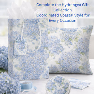 Blue Hydrangea Gift Bag Wedding & Bridal Shower