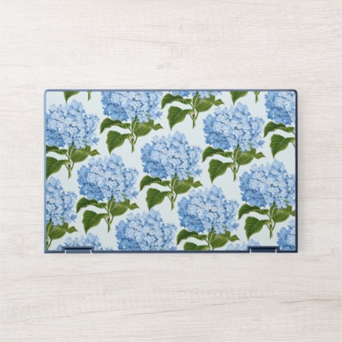 Blue Hydrangea HP Laptop Skin