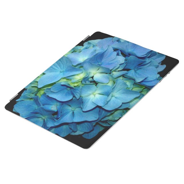 Blue Hydrangea iPad Smart Cover (Side)