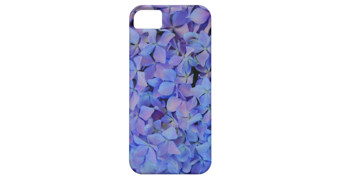 Blue Hydrangea iPhone Case | Zazzle.com