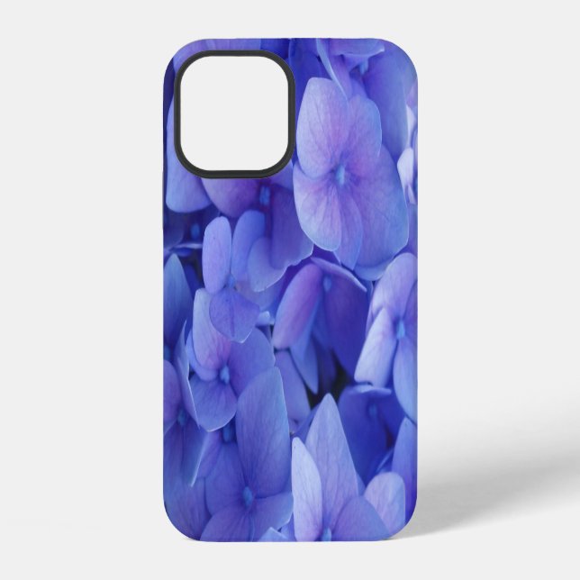 Blue Hydrangea Iphone Case (Back)