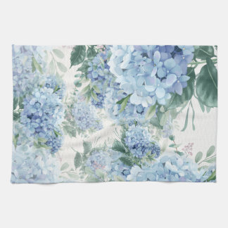 Blue Hydrangea Kitchen Towel