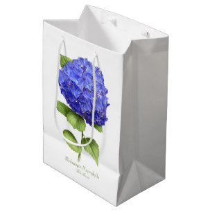Blue Hydrangea Medium Gift Bag