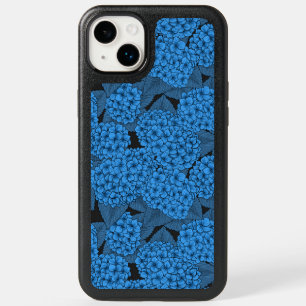 Blue hydrangea OtterBox iPhone 14 plus case