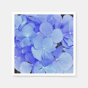 Blue Hydrangea Paper Napkins