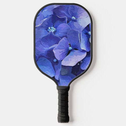 BLUE HYDRANGEA  PICKLEBALL PADDLE