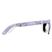 Blue Hydrangea Polarized Smoke Sunglasses (Right)