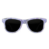 Blue Hydrangea Polarized Smoke Sunglasses (Front)