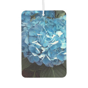 Blue Hydrangea Portrait Rectangle Air Freshener
