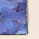 Blue Hydrangea Scarf<br><div class="desc">Blue and indigo wash from ever booming hydrangea in an allover print. My hydrangea finally bloomed in blue! Cape Cod inspired design created by author/designer MJ LaCroix, -- Blues from the ocean, hydrangeas, and the rare find of blue sea glass when combing the beach.</div>