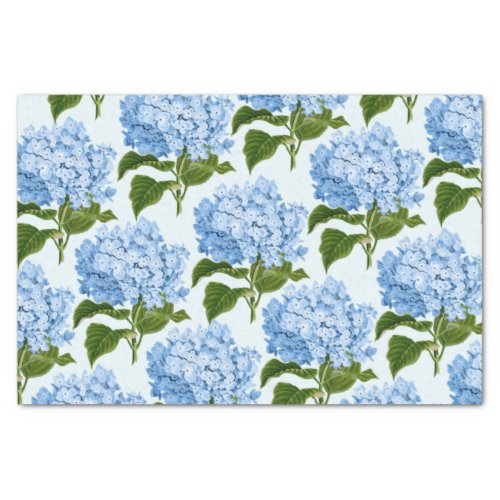 Blue Hydrangea Tissue Paper