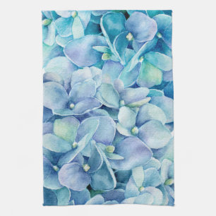 Blue Hydrangea Towel