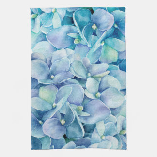 Blue Hydrangea Towel