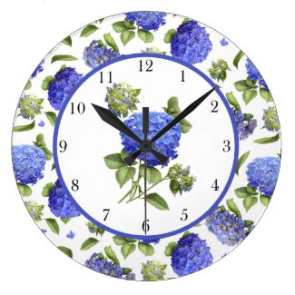 Blue Hydrangeas All Over