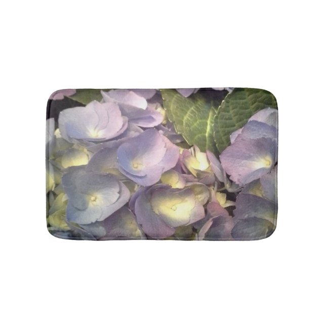 Blue Hydrangeas Bath Mat (Front)