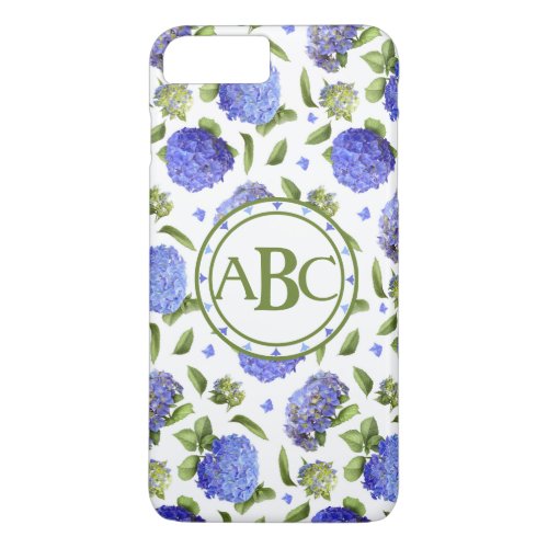 Blue Hydrangeas iPhone 8 Plus7 Plus Case