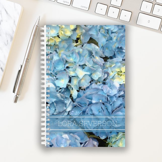 Blue Hydrangeas Floral Planner (Creator Uploaded)