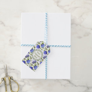 Blue Hydrangeas Gift Tags