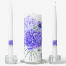 Blue Hydrangeas Pale Lavender Eucalyptus Greenery
