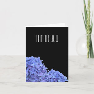 Blue Hydrangeas Thank You Note