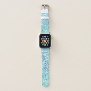 Blue Ice Apple Watch Band