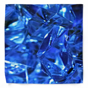 Blue ice bandana