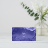 Blue Ice Business Card (Standing Front)