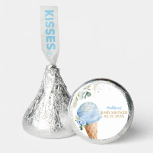 Blue Ice Cream Baby Shower Hershey®'s Kisses®